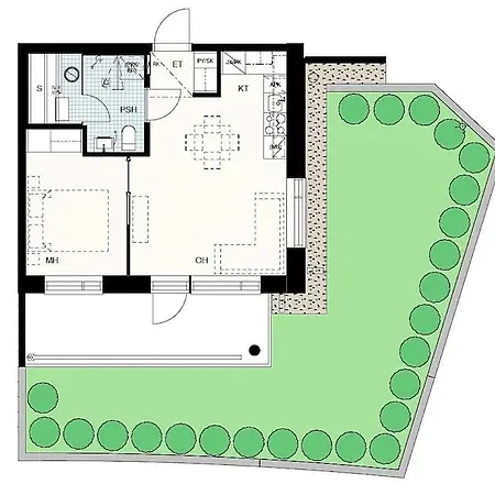 Ladycrane Apartment, Sauna And Parking Kirkkonummi