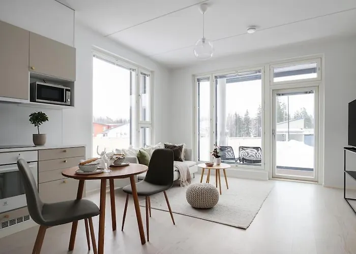 Ladycrane Apartment, Sauna And Parking * Киркконумми